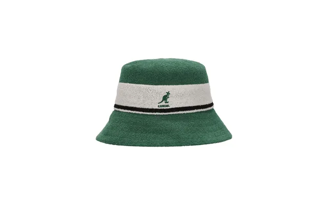 Men's Fisherman Hat Bermuda Stripe Bucket Turf Green