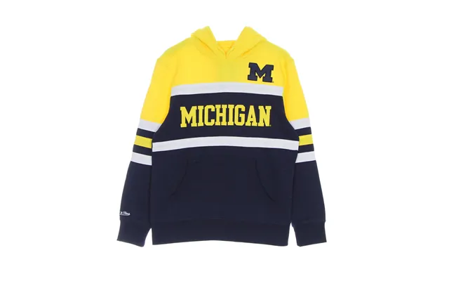 Men's Hoodie Ncaa Head Coach Hoodie Msuspa Navy Yellow