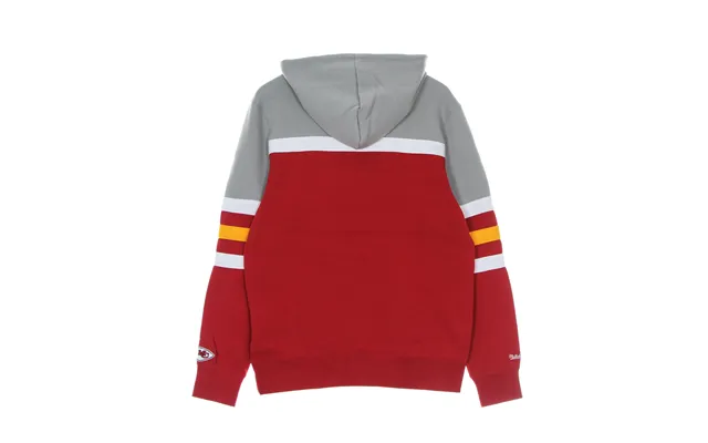Men's Hoodie Nfl Head Coach Hoody Kanchi Grey Red