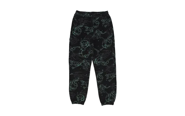 Men's Jumpsuit Rayquaza Pattern Sweatpants Black