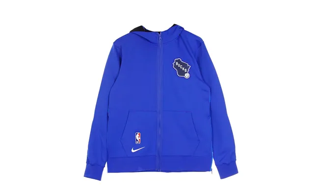 Men's Lightweight Hooded Zip Sweatshirt Nba Therma Flex Showtime City Edition Milbuc