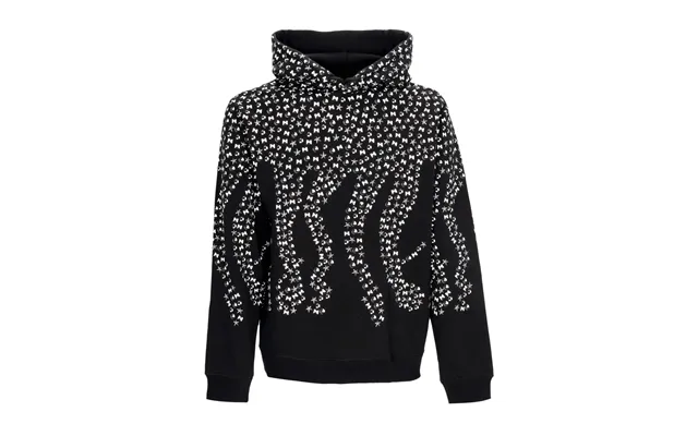 Men's Studs Hoodie Black