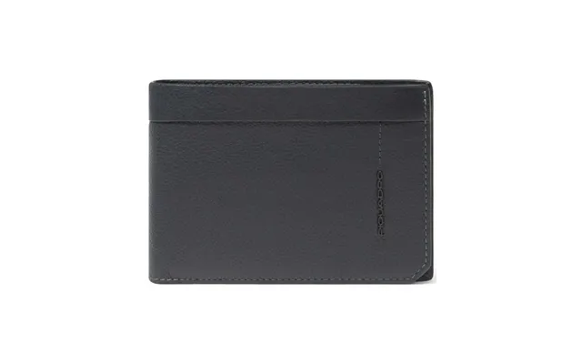 Piquadro Portfolio W137r Black Leather Man - Pu1392w137r-n