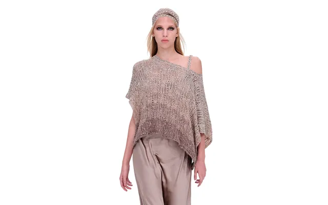 Poncho And Mantelle Woman D.exterior - Degrade' Crystals Mantella
