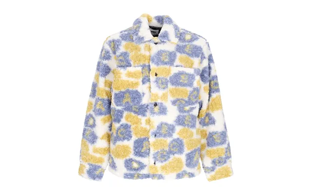 Romie Sherpa Jacket Men's Teddy Bear Vintage Blue Multi
