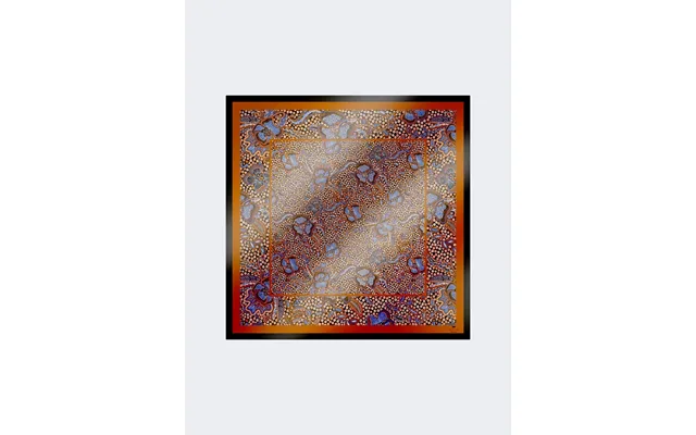 Silk Scarf Woman Hazelnut