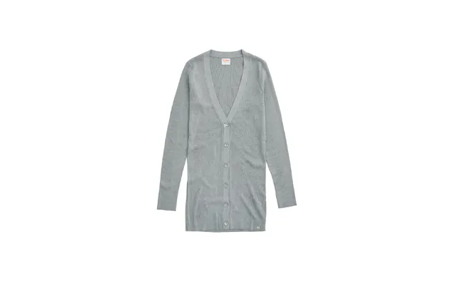 Sun68 - Log Cardigan Knit Lurex 06 Grey Clear K31213