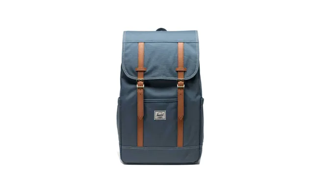 Unisex Retreat Backpack Blue Mirage White Stitch