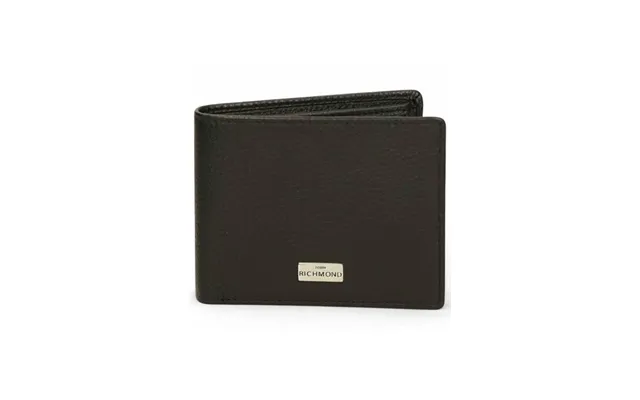 Wallet John Richmond Man Black Leather - Jr-w134