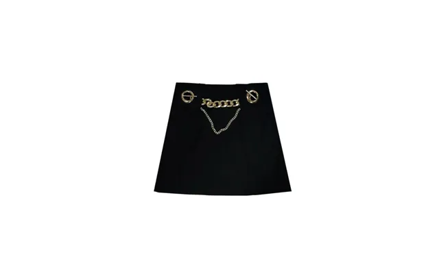 Women's Miniskirt Trash And Luxury With Chain