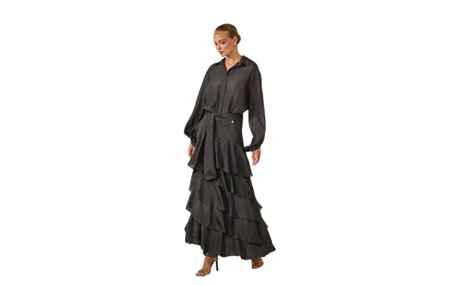Women's Skirt Souvenir Long With Balze