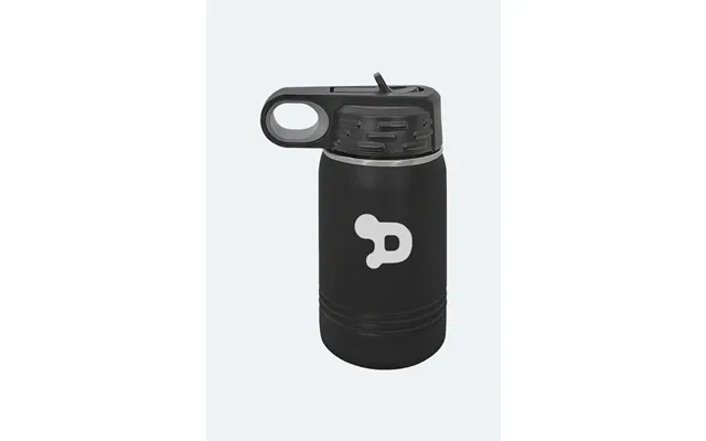 12 Oz. Stainless Steel Water Bottle - Black