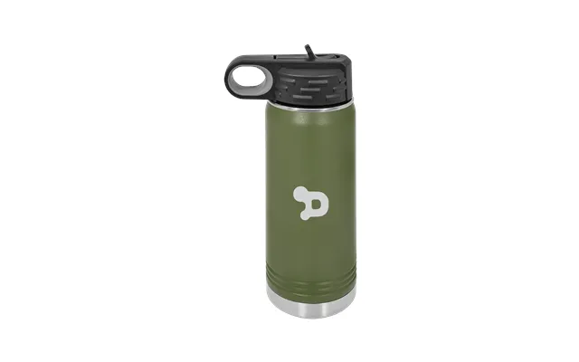 20 Oz. Water Bottle - Dark Green