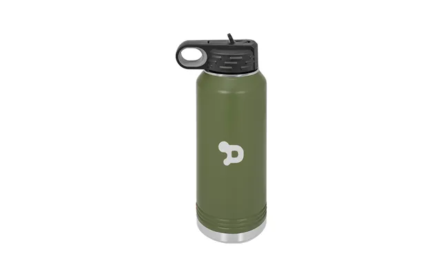 32 Oz. Stainless Steel Water Bottle - Dark Green