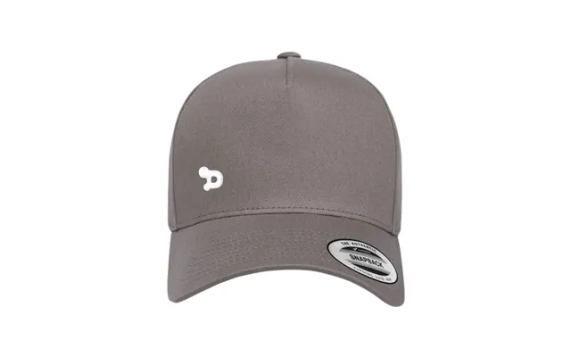 D Teamwear Retro Cotton Blend Trucker Snapback Cap - Grey
