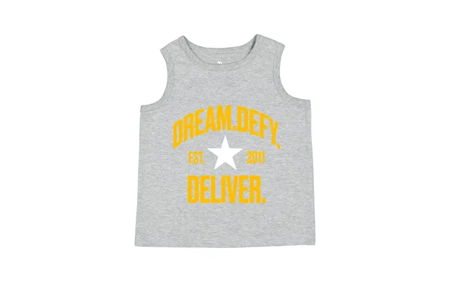 Ddd Toddler Fine Jersey Tank - Light Grey 2t