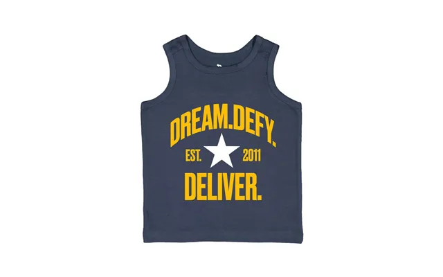 Ddd Toddler Fine Jersey Tank - Navy 3t