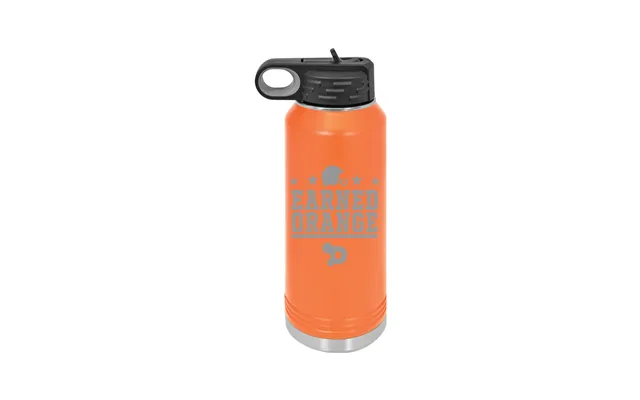 Dutch Lions 32 Oz Stainless Steel Water Bottle Hydration For Champions - Orange