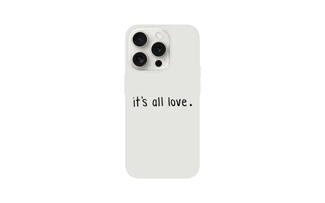 It's All Love Flexi Case Apple Iphone 15 Pro - Default Title