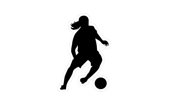 Ronaldinho Bruxo Kiss-cut Sticker Silhouette Soccer Decal For Laptops & Water Bottles - 3 × 3 White