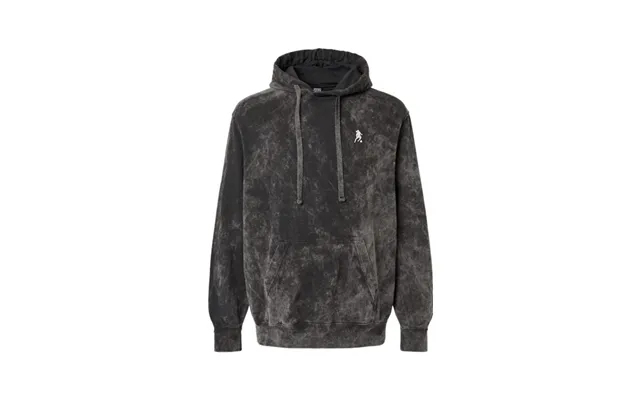 Ronaldinho Bruxo Premium Fleece Mineral Wash Hoodie - Black Mineral Wash 3xl