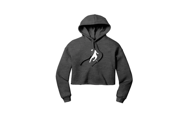 Ronaldinho Bruxo Women’s Fleece Cropped Hoodie - Dark Grey Xl