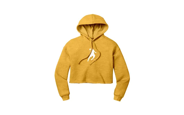 Ronaldinho Bruxo Women’s Fleece Cropped Hoodie - Mustard Yellow M
