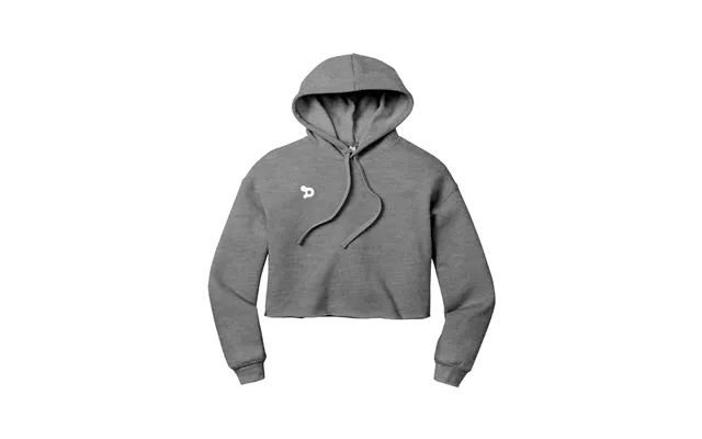 Team D Women’s Cropped Fleece Hoodie - Deep Heather 2xl