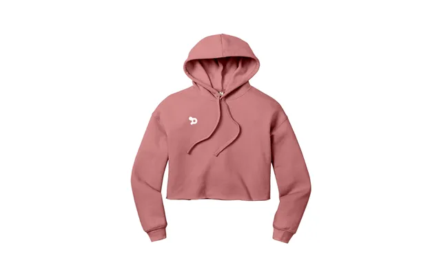 Team D Women’s Cropped Fleece Hoodie - Mauve M