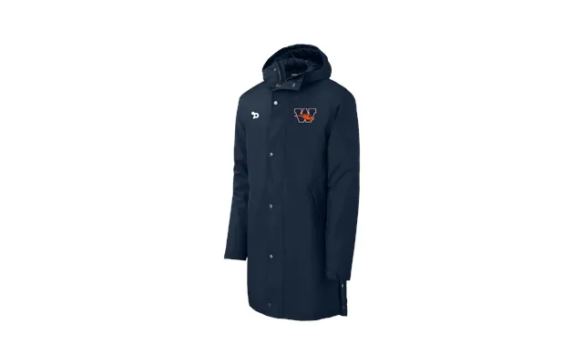 Wakeland Team D Waterproof Insulated Sideline Parka - True Navy L