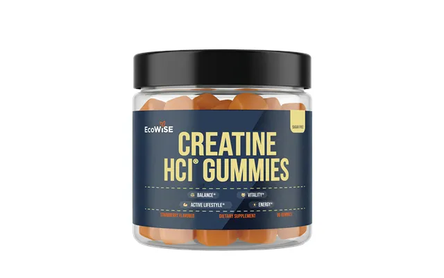 Ecowise Creatine Hci Gummies - 5 Packs Autoship Every 30 Days
