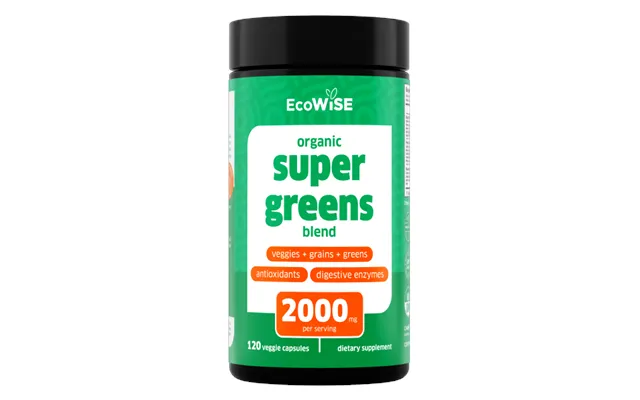 Ecowise Organic Super Greens Blend - 1 Pack One Time Purchase Special