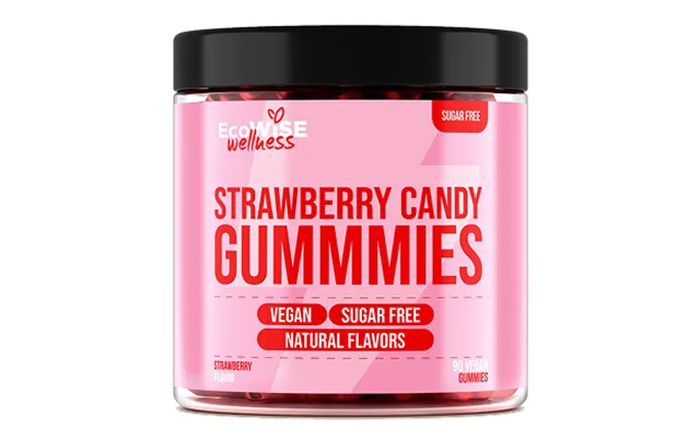 Ecowise Strawberry Candy Gummies