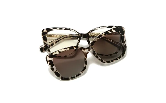 Cat-eye Gray Tortoiseshell Eyeglasses