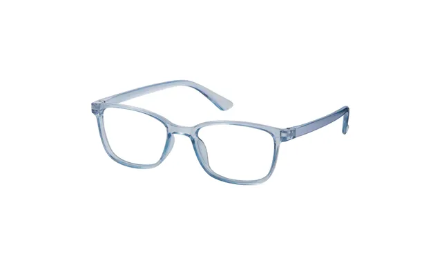Rectangle Transparent Blue Eyeglasses