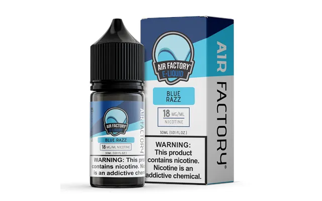 Air Factory Blue Razz 30ml Nic Salt Vape Juice - 36mg