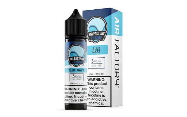 Air Factory Blue Razz 60ml Vape Juice - 3mg