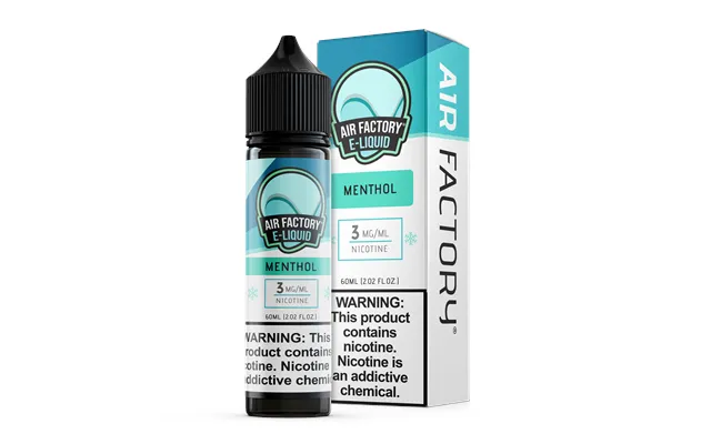 Air Factory Menthol 60ml Vape Juice - 6mg
