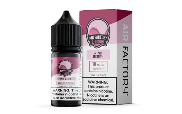 Air Factory Pink Berry 30ml Nic Salt Vape Juice - 18mg