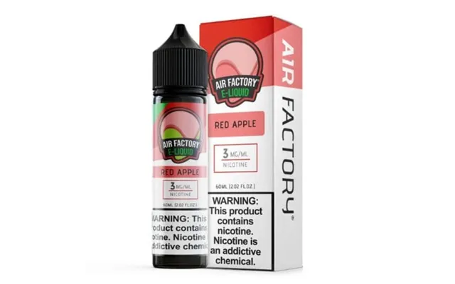 Air Factory Red Apple 60ml Vape Juice - 3mg
