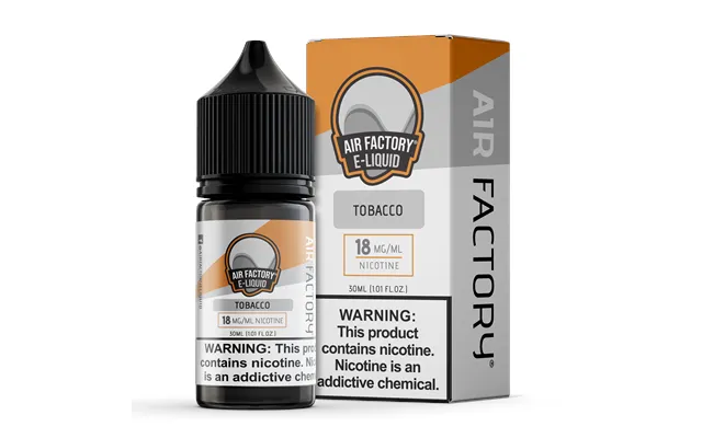 Air Factory Tobacco 30ml Nic Salt Vape Juice - 36mg