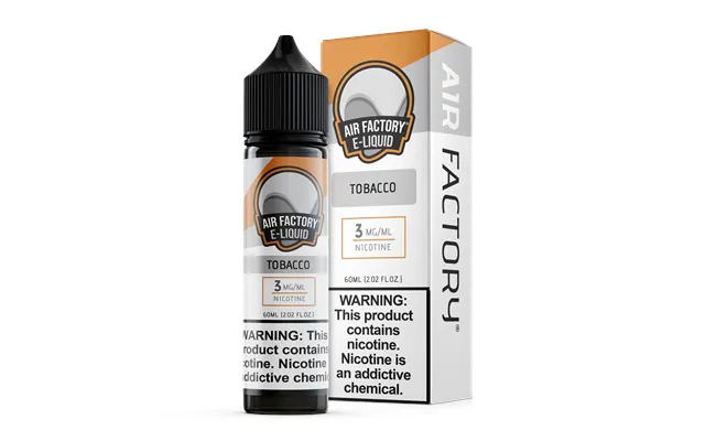 Air Factory Tobacco 60ml Vape Juice - 6mg