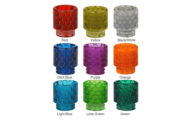 Blitz Assorted 510 And 810 Drip Tips - Snake Skin 510 Random Color