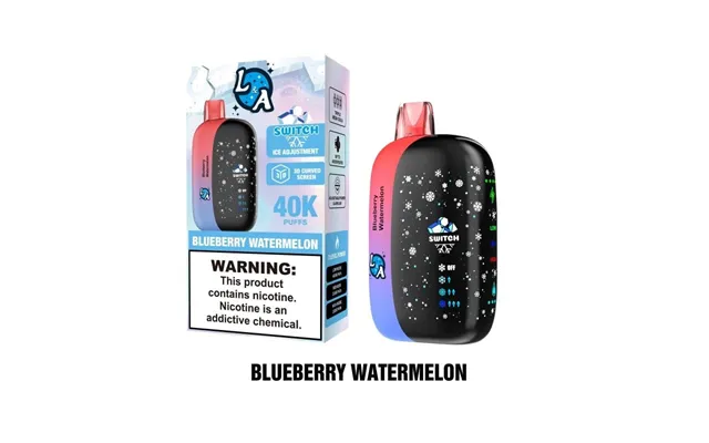 L&a Switch Ice Control 40k Disposable Vape 5%,40000 Puffs - Blueberry Watermelon