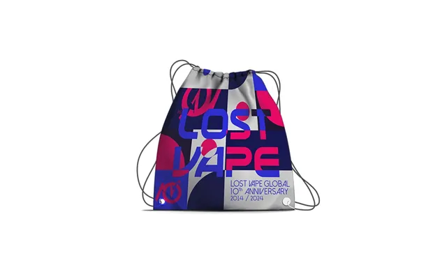 Lost Vape 10th Anniversary Drawstring Backpack