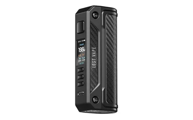 Lost Vape Thelema Solo 100w Mod - Black Carbon Fiber