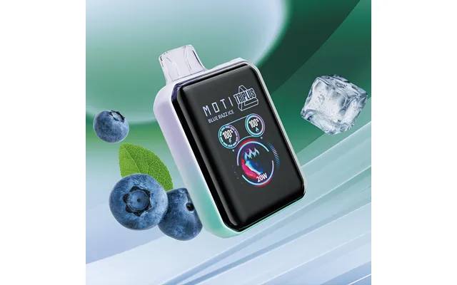 Moti Triplus 20k Disposable Vape 5%, 20000 Puffs - Blue Razz Ice