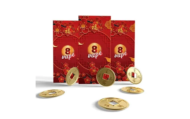 Real Red Envelopes W Coupon Book Inside