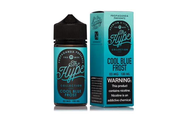 The Hype Cool Blue Frost 100ml Vape Juice - 6mg