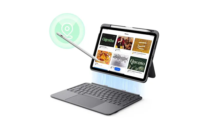 Ipad Air 11 2024 Flex Keyboard Case Detachable Pencil Bundle- Us Layout-dark Gray - Us Layout-dark Gray